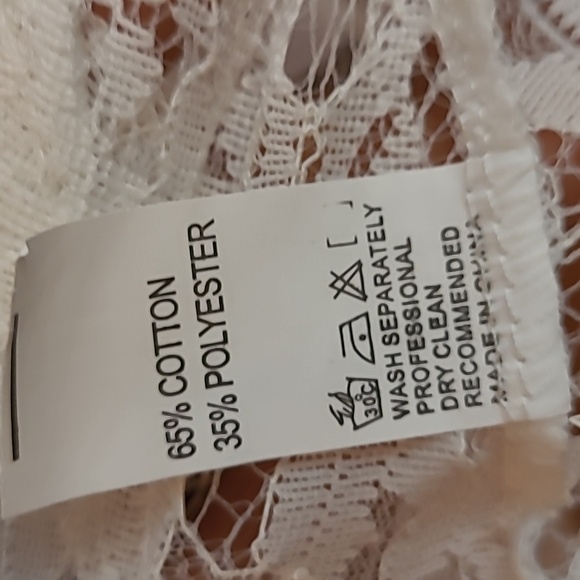 Elegant maternity photo shoot dress♤ white color♤ Vneck size XL - Picture 8 of 9